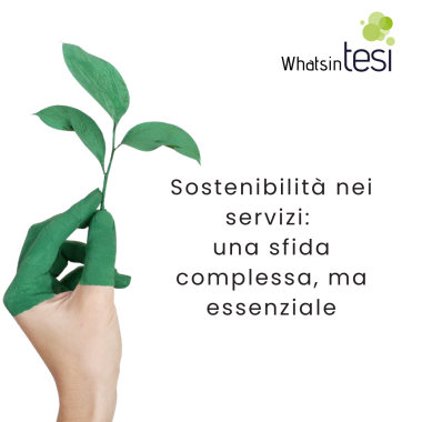 La nostra idea di sostenibilità